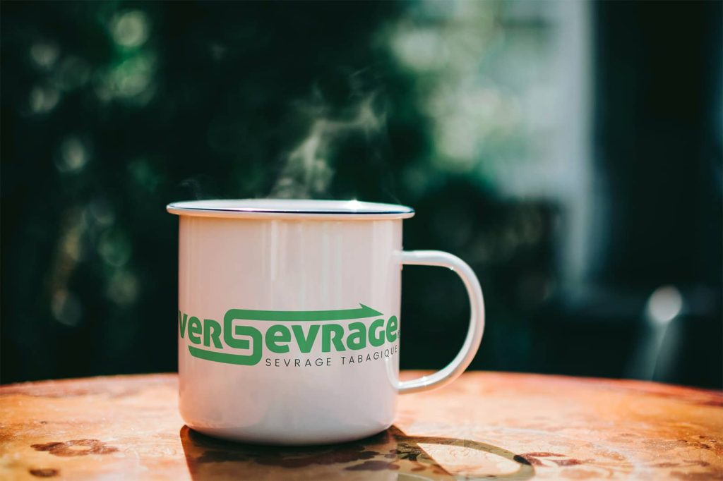 Logo Versevrage tasse